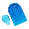 Sidas Gel Bone Spur Pads - Ferse X2, Blau, L/XL