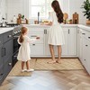 JSEI Kitchen Rugs, Non-Slip Kitchen Mats for Floor, Soft Washable