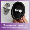 Door Lock Strike Protector, Silicone Silent Shock Absorption Pad, Rust-Proof