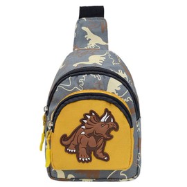 Boys Girls Fanny Pack Cartoon Dinosaur Waist Bag Small Chest Shoulder Backpack Belt Bum Bag Crossbody Daypack for Travel