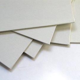 WHOLESALEARTSFRAMES.COM Economy Canvas Panel 16X16 Box of 50 Bulk Discount White Acid Free Artist Canvas