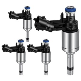 2012-2018 4Pcs Fuel Injectors Compatible for Ford Focus Edge Escape Explorer Fusion Taurus, for Lincoln MKC MKZ MKT, for Land Rover Discovery Sport LR2 Range Rover Evoque, 2.0L L4 Replace BB5Z9F593B