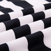 NTBAY 2 Pieces 100% Brushed Microfiber Striped Single Duvet Cover