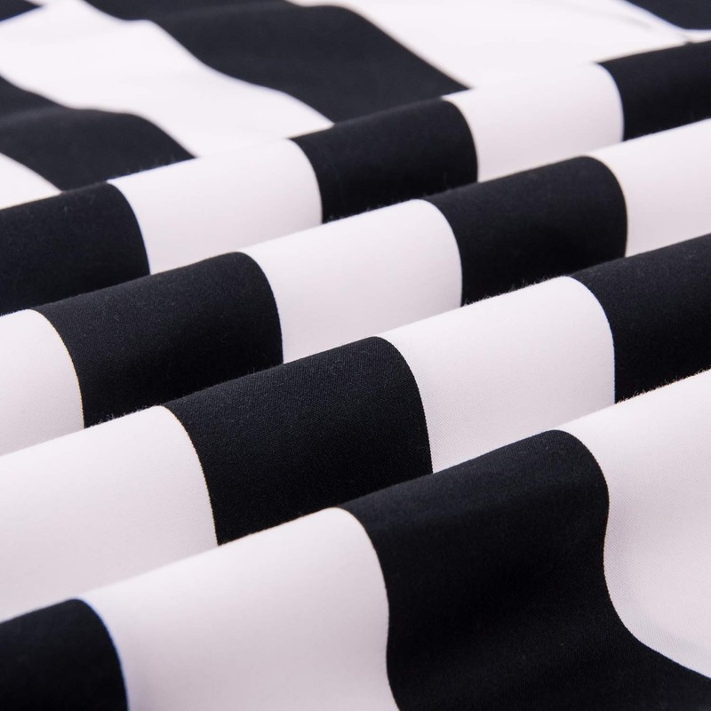 NTBAY 2 Pieces 100% Brushed Microfiber Striped Single Duvet Cover