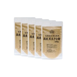 Natural Health Company, Black Bean Flour, 3.5 oz (100 g) x 5 Packs, Black Bean Mushroom, Made in Japan, Additive-free Powder