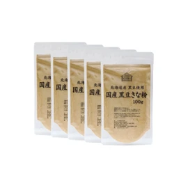 Natural Health Company, Black Bean Flour, 3.5 oz (100 g) x 5 Packs, Black Bean Mushroom, Made in Japan, Additive-free Powder