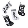 Wee Gallery, Winter Animals Stocking, Christmas Stocking - White on