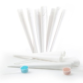 The Candery Cotton Candy Floss Sugar Raspberry Blue, Strawberry, Vanilla Pink Flavors - Includes 50 Premium Cotton Candy Cones (3-Pack 11oz with 50 Cones) Kosher