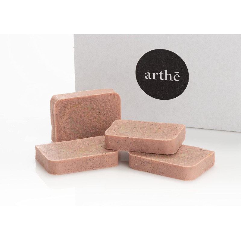 ARTHE. Kit de 4 jabones artesanales en barra 100 gr