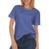 Brix Womens Crewneck Tee Shirts - Loose FIt 100% Cotton