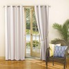 Sun Zero Valencia Grommet Curtain Panel, 54" x 108", Khaki