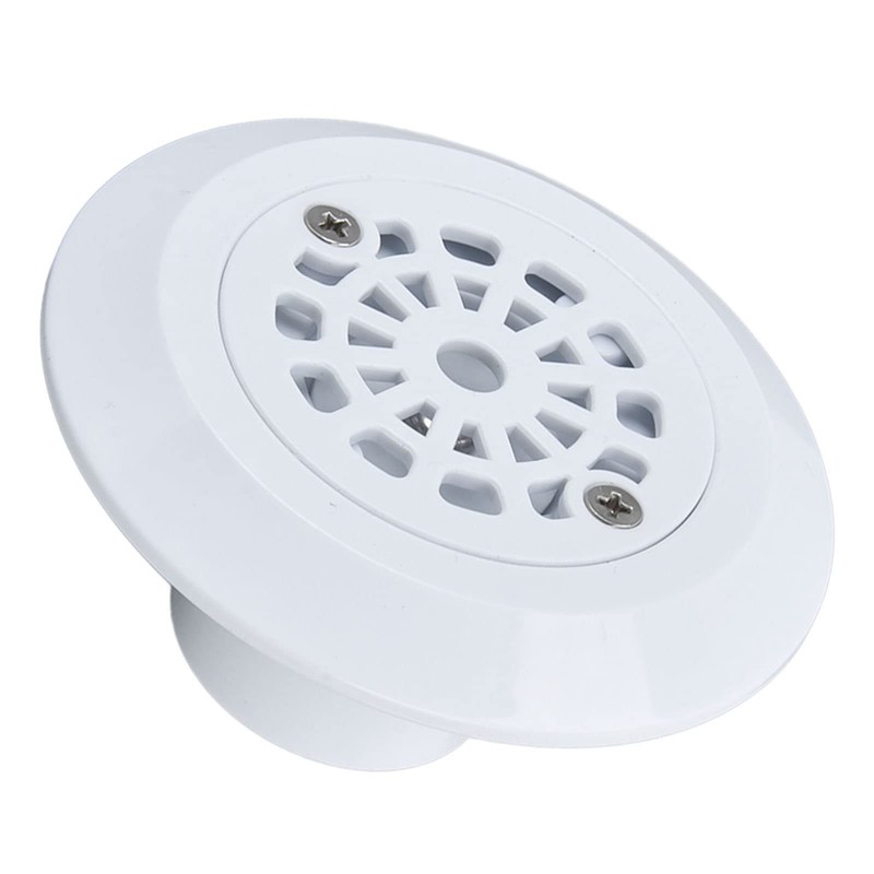 Folanda Floor Drain, Plastic Pool Drain with Anti-Blocking Grid, Durable