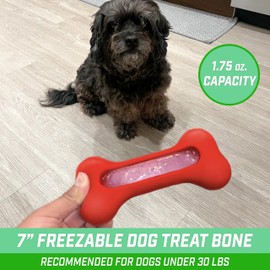 GoSports Pets PupsCream Freezable Dog Treat Station - Helps Keep Dogs Busy - Small or Large