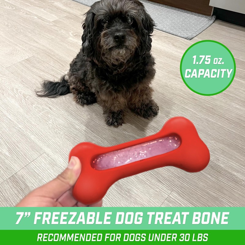 GoSports Pets PupsCream Freezable Dog Treat Station - Helps Keep