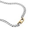 Diesel Men's Stainless Steel Chain Necklace, Stainless Steel, No Gemstone