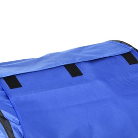 FocusOnHome 7 Piece Dog Agility Training Equipment, Dog Obstacle Course Starter Kit with Tunnels, Weave Poles, Adjustable Hurdles, Jumping Ring, Pause Box, Whistle, Blue