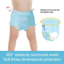 3 pañales de natación para bebés, pañales de natación para bebés impermeables y lavables, pañales reutilizables, pañales para bebés para lecciones de natación y baby shower(XXL )
