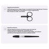 Perfect Eyebrow Set - 9 Pieces with Tweezers, Brow Pencil,