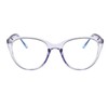 Fuisetaea Cat Eye Distance Myopia Glasses -2.50 Womens Nearsighted Glasses