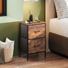 WLIVE Night Stand Set 2, Dresser and Nightstand Sets, Nightstands