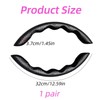 1 Pair Car Steering Wheel Covers, Non-Slip Car Steering Wheel