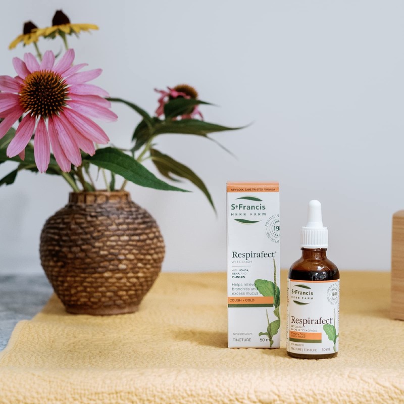 St. Francis Respirafect Lung Infections Tincture - 50ml - Coughs,