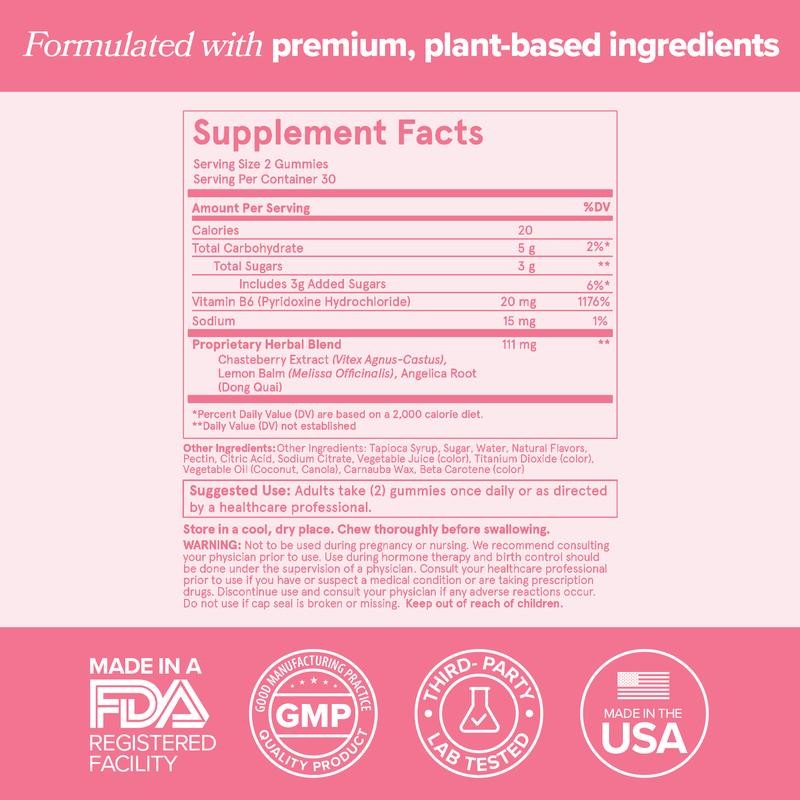 FLO PMS Gummies for Women - 3 pack