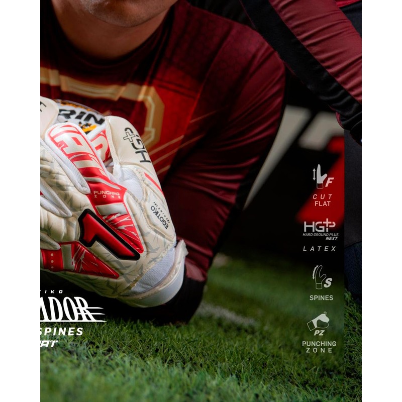 Rinat Guantes de Portero Egotiko Vengador Spine Turf - Golero