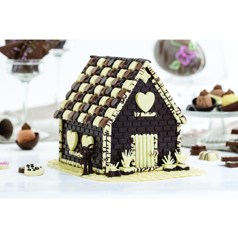 Decora 0255162 AUSSTECHER MÄRCHENHAUS 8-TLG, 17 x 20 x 5