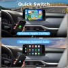 DYUZO 2in1 CarPlay Android Auto Wireless Adapter, Mini Car Play