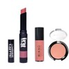 Set Maquillaje Rubor en Polvo, Rubor Liquido Bissu y Labial