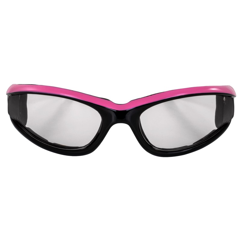 Global Vision Eyewear Hawkeye-24 Padded Riding Glasses with Dual Color