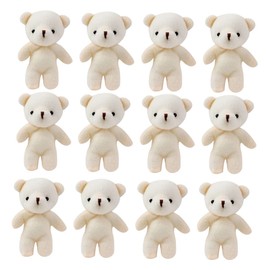 Toyvian 12 Piezas Mini Muñeca Llavero De Peluche Multiherramienta Llavero Oso Llavero Decorativo Mini Osos Suspendiendo Pequeños Osos Pequeño Oso De Peluche Portátil Oso Colgante