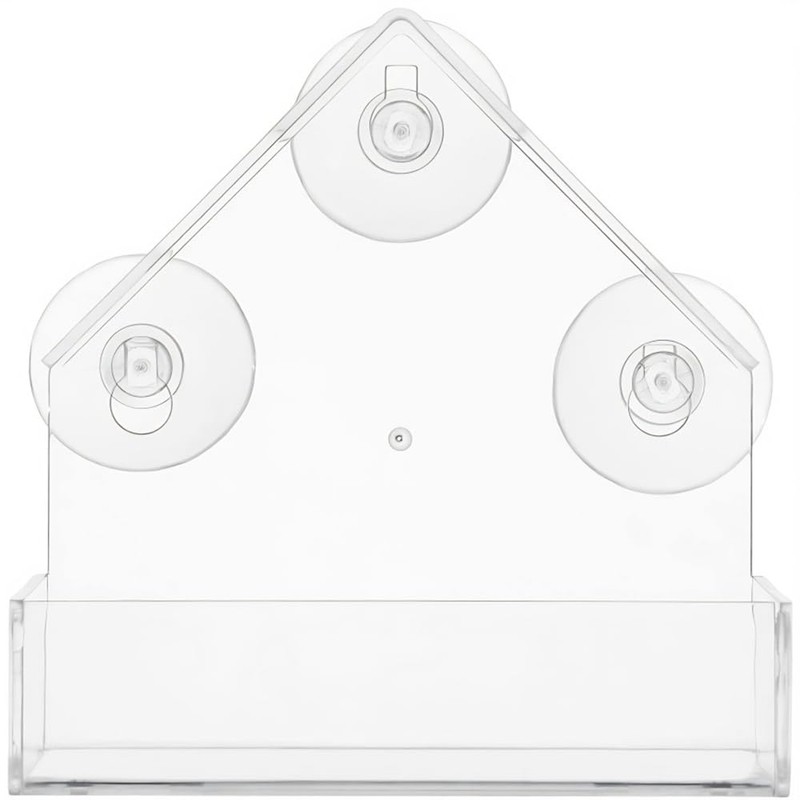 Ram® Window Bird Feeder Bird House Acrylic Window Bird Feeder