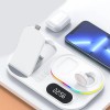 Unbranded 4 In 1 Wireless Charger Fast Charging Station Dock