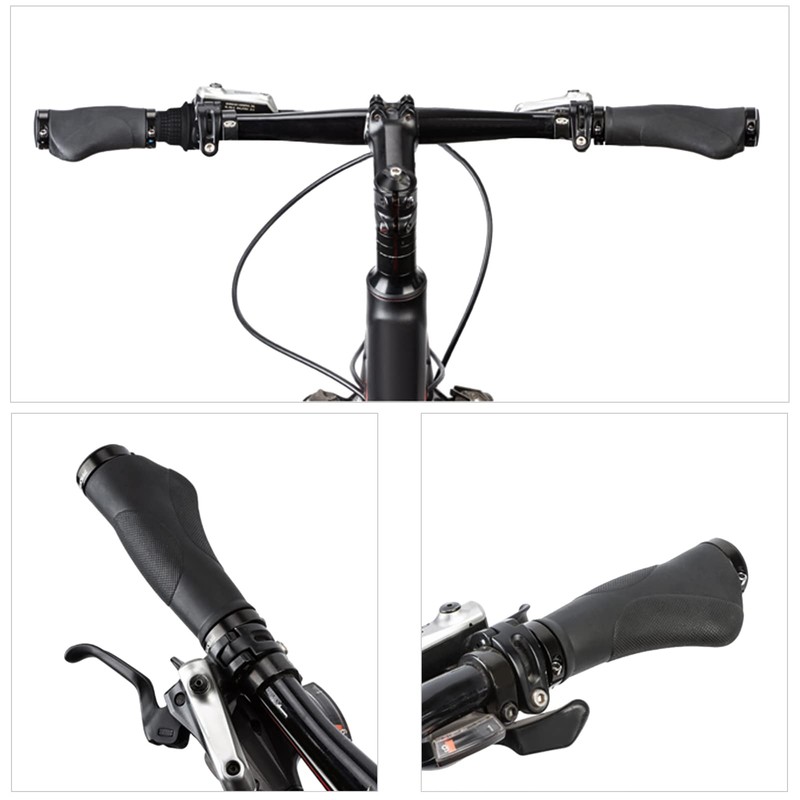 Bike Handlebar Grips Anti-Slip Cycling Bicycle Handlebar Locking Grips