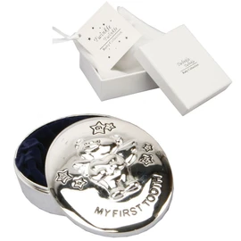 Twinkle Twinkle Silver Plated My First Tooth Box by Widdop Bingham