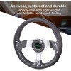 MUGE 13" Pane Racing Steering Wheel with Ball Quick Release