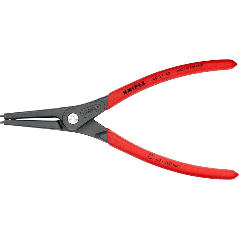 Knipex Precision Circlip Pliers External Straight 40Mm - 100Mm A3