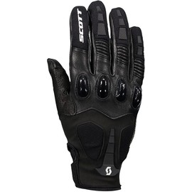 Scott Assault Pro MX DH Motorcycle Gloves Black/White 2024: Size: XXXL (13)