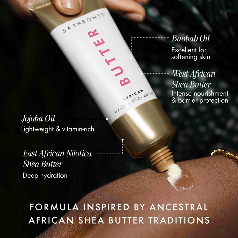 54 Thrones Mini African Beauty Butters - Moisturizer for Dry