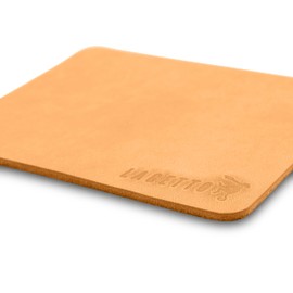 LAGETTO Leather Grip Pads Grip Pads for Fitness & Strength Sports Set of 2 – Replaces Gloves for Pull-Up & Dumbbell