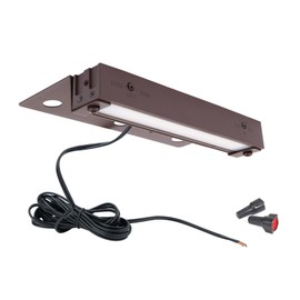 WAC Landscape Lighting, Hardscape 6in LED 12V Strip Light with Quick Release and 2-CCT 2700K-3000K in Bronze