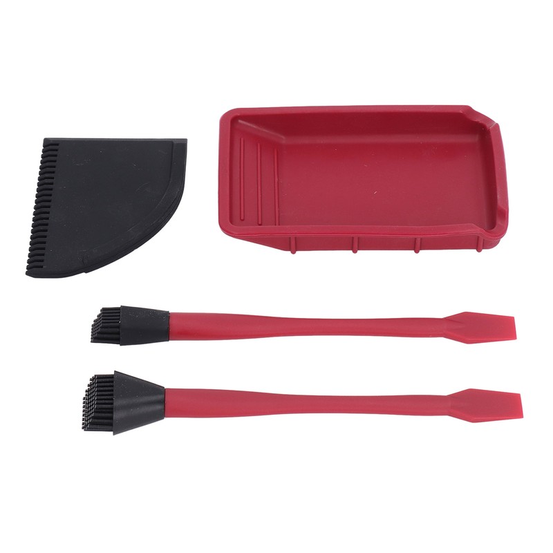 Complete Silicone Glue Kit Wood Glue Up Brushes Tray Comb
