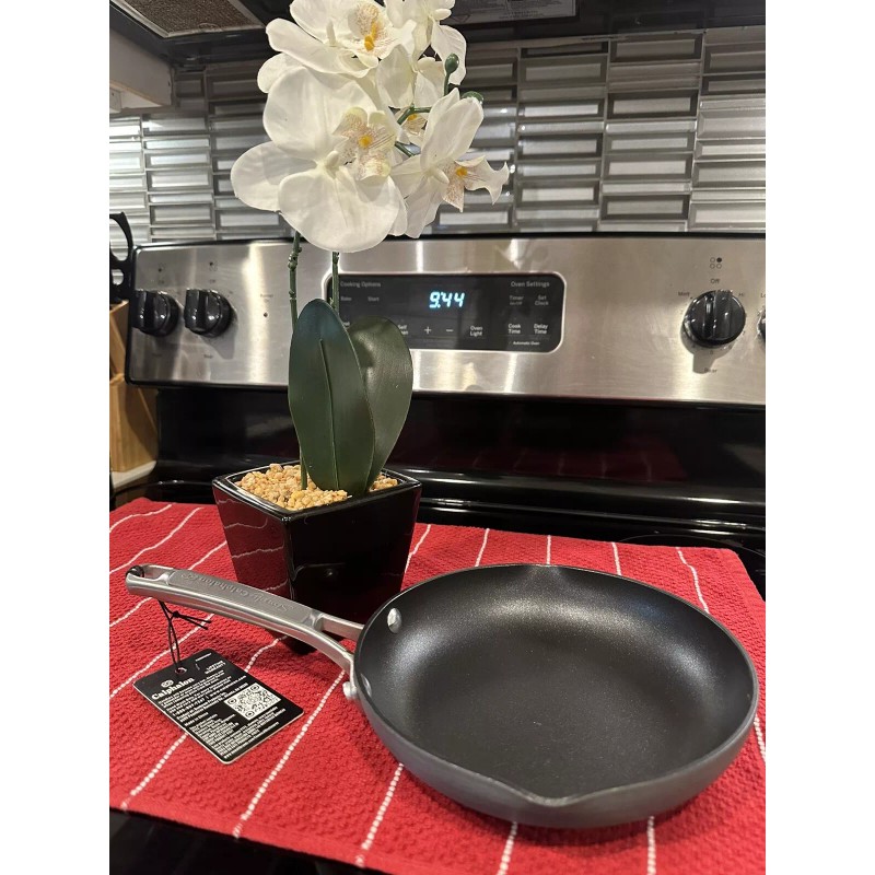 Calphalon Easy System Nonstick Omelette Pan 8" Black -2 Spouts