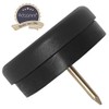 Adsamm® 4 x Plastic Gliders with Buffer and Nail /
