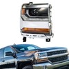 labwork Headlight Assembly, Compatible Replacement for 2016-2019 Chevy Silverado 1500
