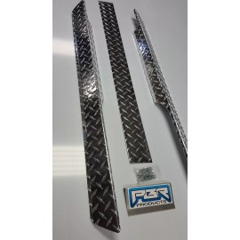 PBR Products EZGO Golf Cart Part Diamond Plate Rocker Panel covers & Kick 1994-2012 TXT USA