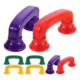 Operitacx Pack of 8 Whisper Phones for Reading, Colourful Plastic Reading Phones for Auditory Feedback, Speech, Accelerate Reading Fluid, Toy