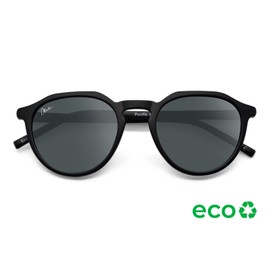 Okulars® Eco Pacific PET Recycled Sunglasses for Men and Women - Filter UV400 - One Size, black